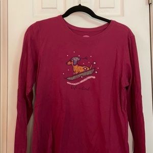 Life is good LS shirt